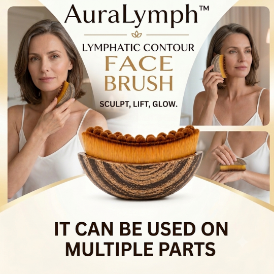 AuraLymph™ - Lymphatic Contour Face Brush