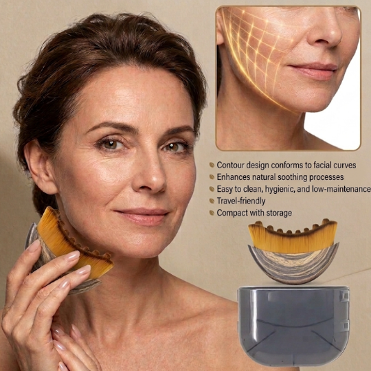 AuraLymph™ - Lymphatic Contour Face Brush